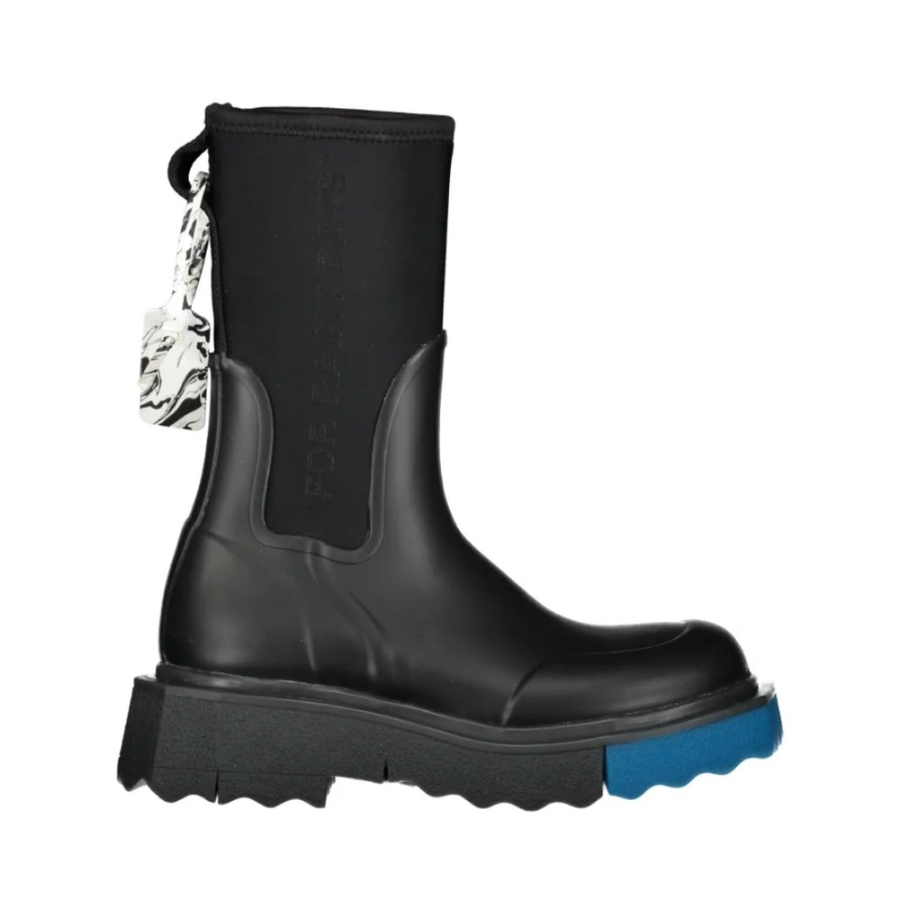 Off-White Boots Black/Blue Size 42